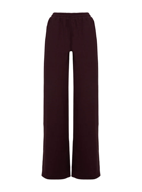 product Princess Polly All Day Straight Leg Sweatpants Wine 