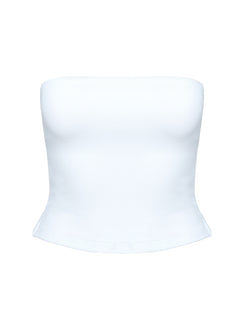 product Princess Polly Aurorah Strapless Top White Sleeveless straight 