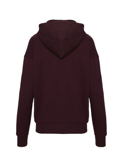 All Day Oversized Hoodie Wine