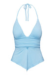 Averee Halter Top Blue