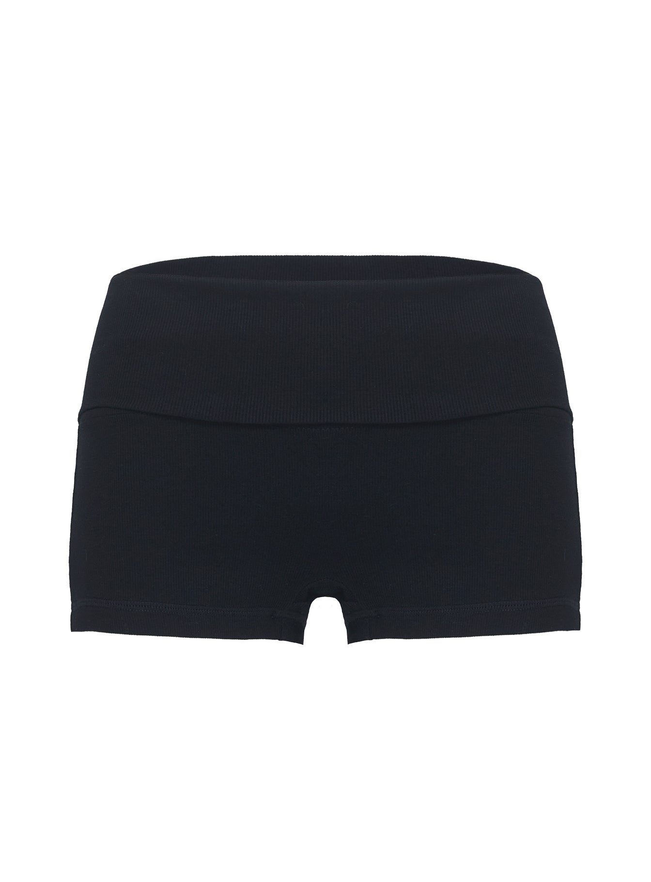 product Princess Polly Baseline Low Rise Rib Shorts Black High Waisted Shorts 