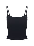 Baseline Rib Top Black