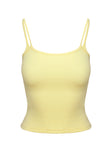 Baseline Rib Top Yellow