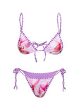 Blaylock Triangle Bikini Top Pink Orchid