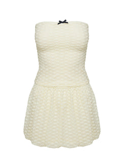 product Princess Polly Cryolan Mini Dress White Straight Neck 