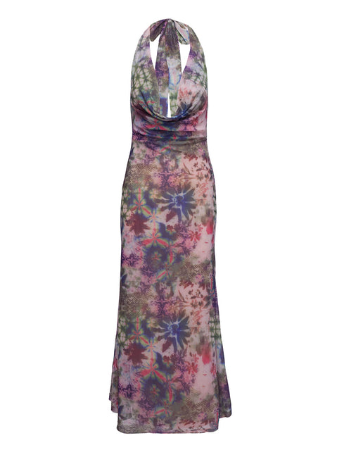 product Princess Polly Cassiday Halter Maxi Dress Multi Plunger 