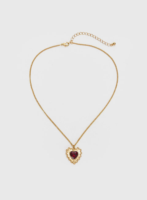 Soul Love Necklace Gold