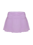 Dafne Mini Skirt Lilac