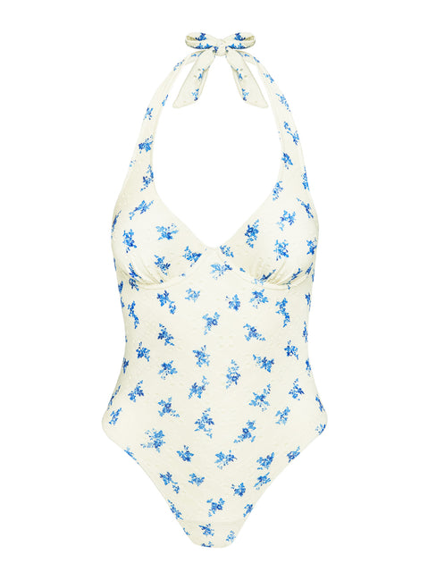 Daytime Daze One Piece Yellow / Blue