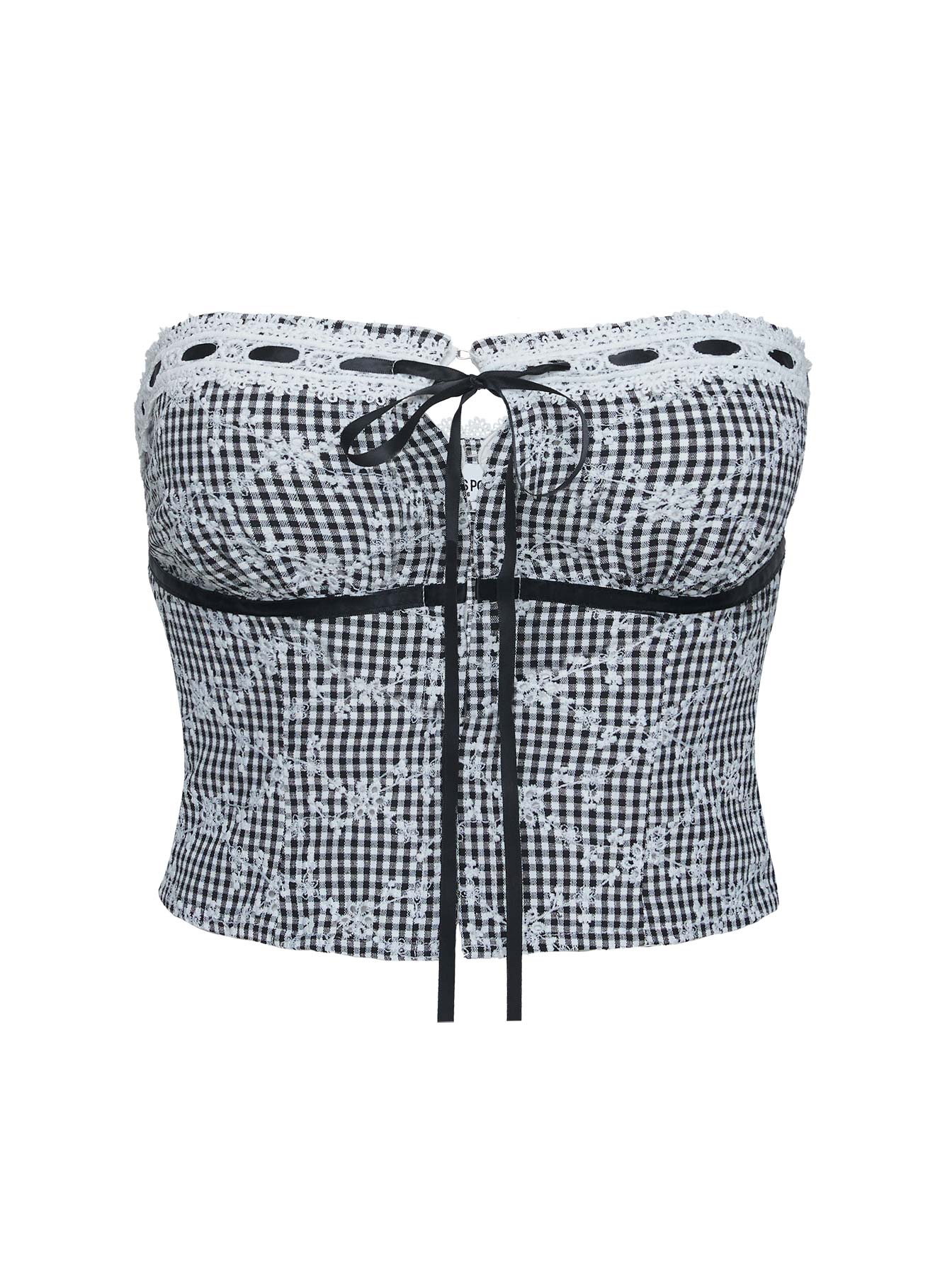 product Princess Polly Dill Strapless Top Black Sleeveless straight 