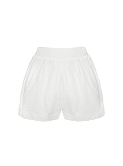 product Princess Polly Dobby Shorts White High Waisted Shorts 