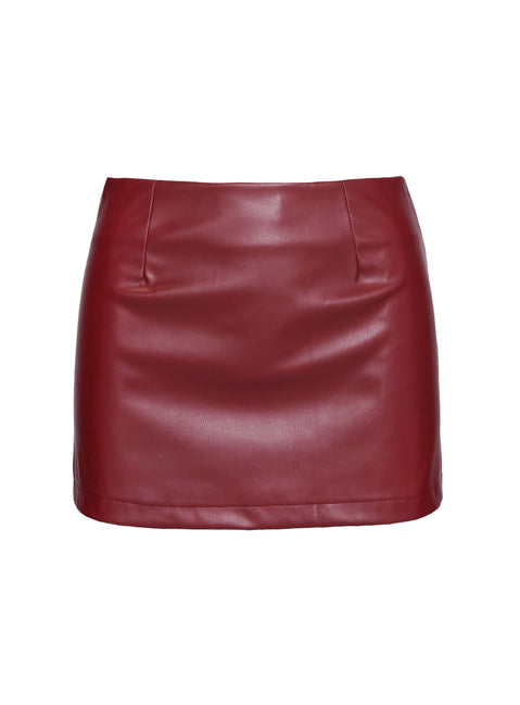 product Princess Polly De Tigre Belted Mini Skirt Red Mini Skirts 