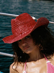 Dominick Cowboy Hat Red