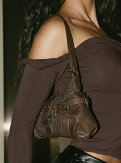 Doyers Street Shoulder Bag Brown