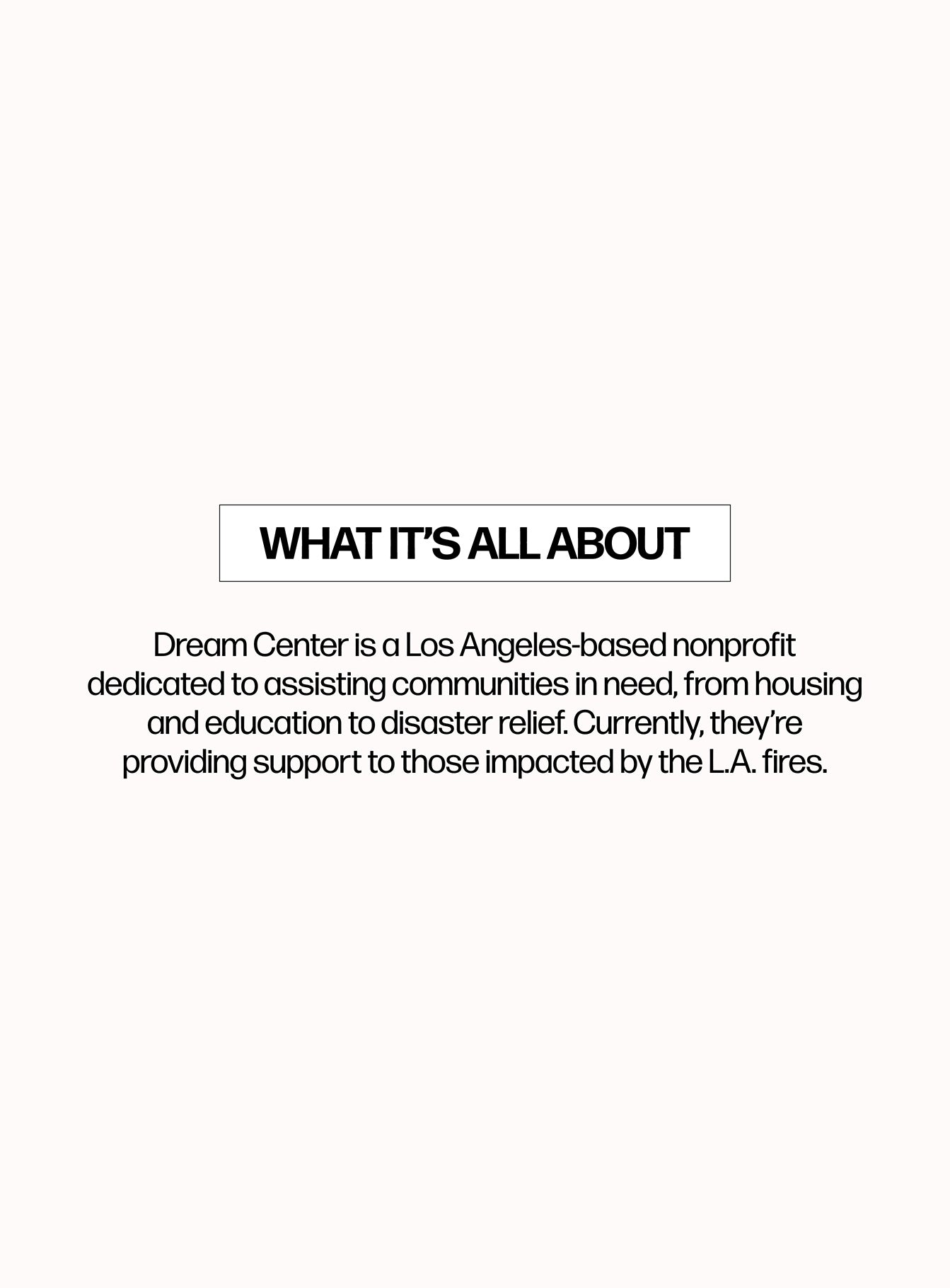 Donate $1 USD to L.A. Fire Relief