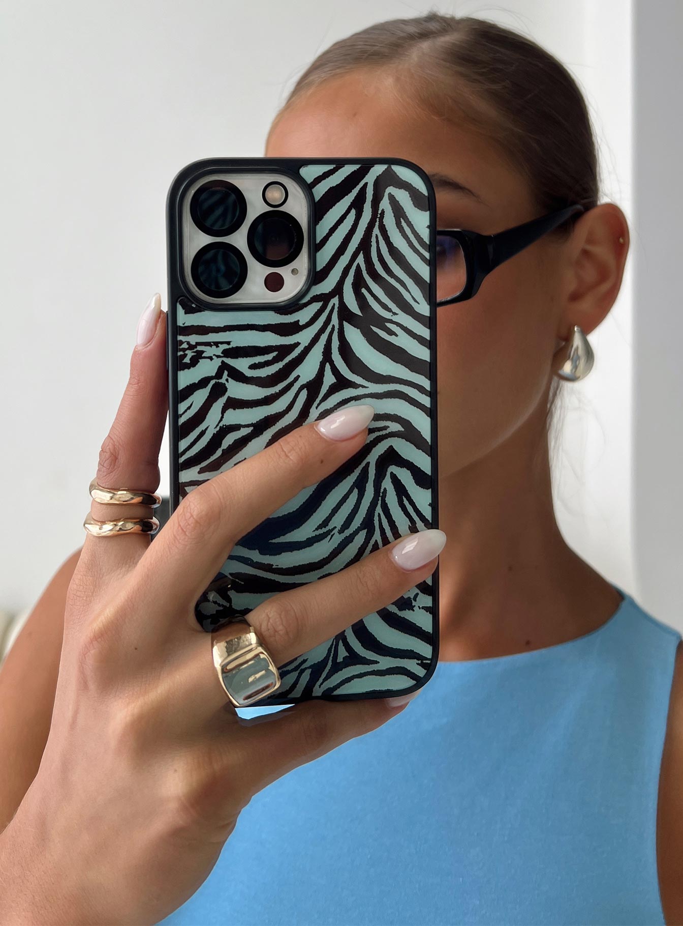 Eccentric iPhone Case Zebra