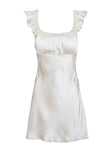 Ever After Mini Dress Cream