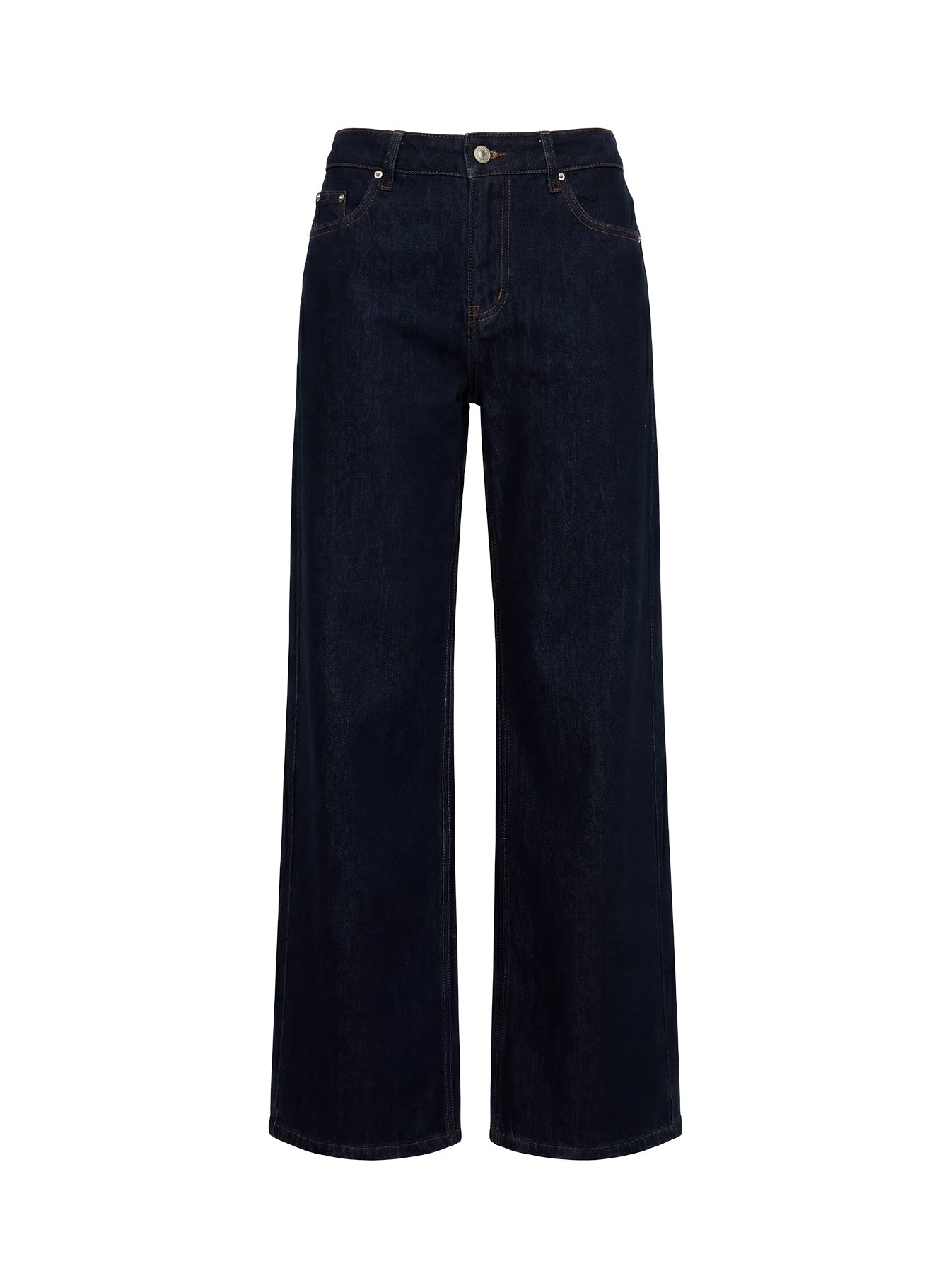 Ellanor Low Rise Straight Leg Jeans Indigo Blue