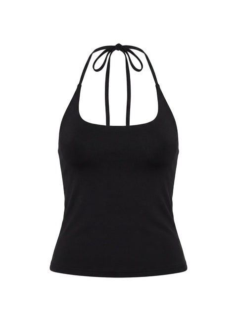Ezekiel Nylon Top Black