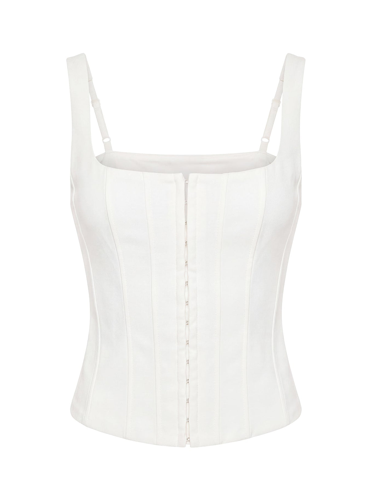 Floreva Corset Top White