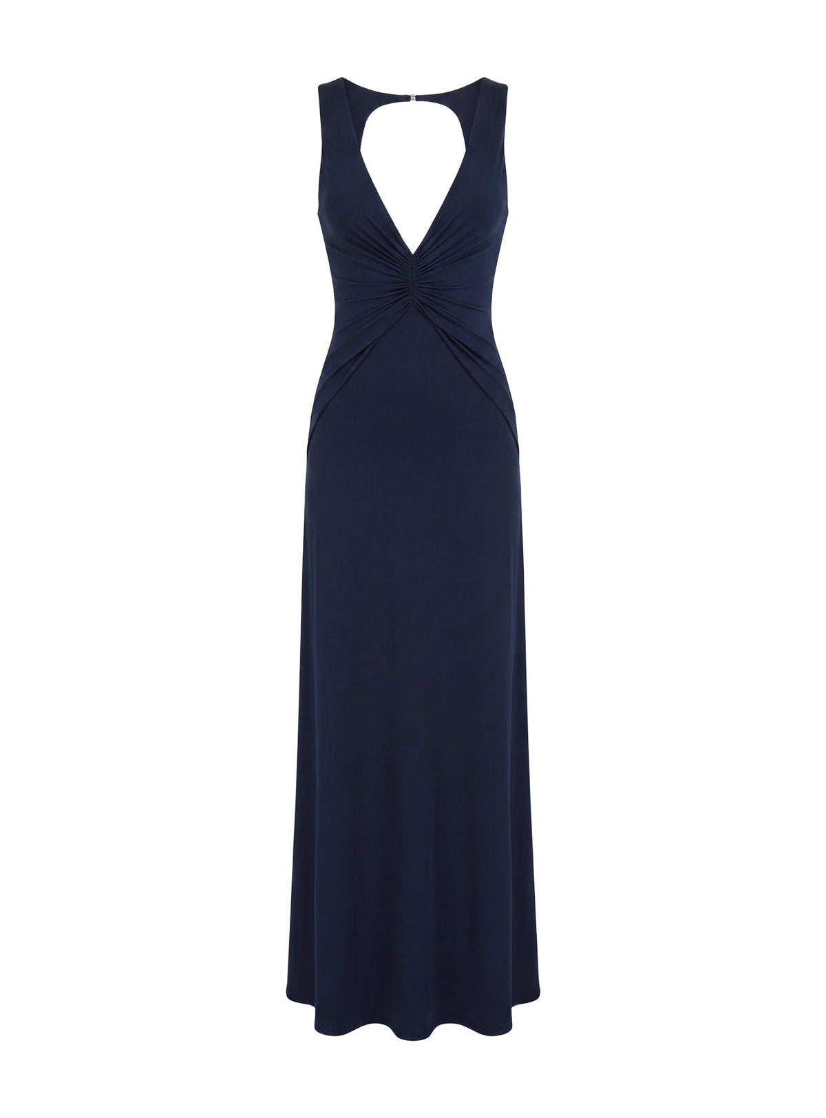 Frederica Plunge Maxi Dress Navy