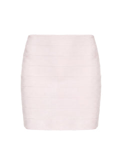 Justina Bandage Mini Skirt Pink