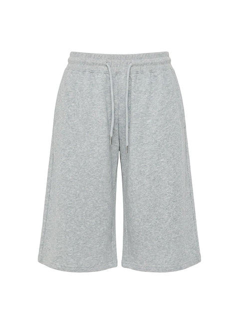 Nikko Longline Fleece Shorts Grey Marle