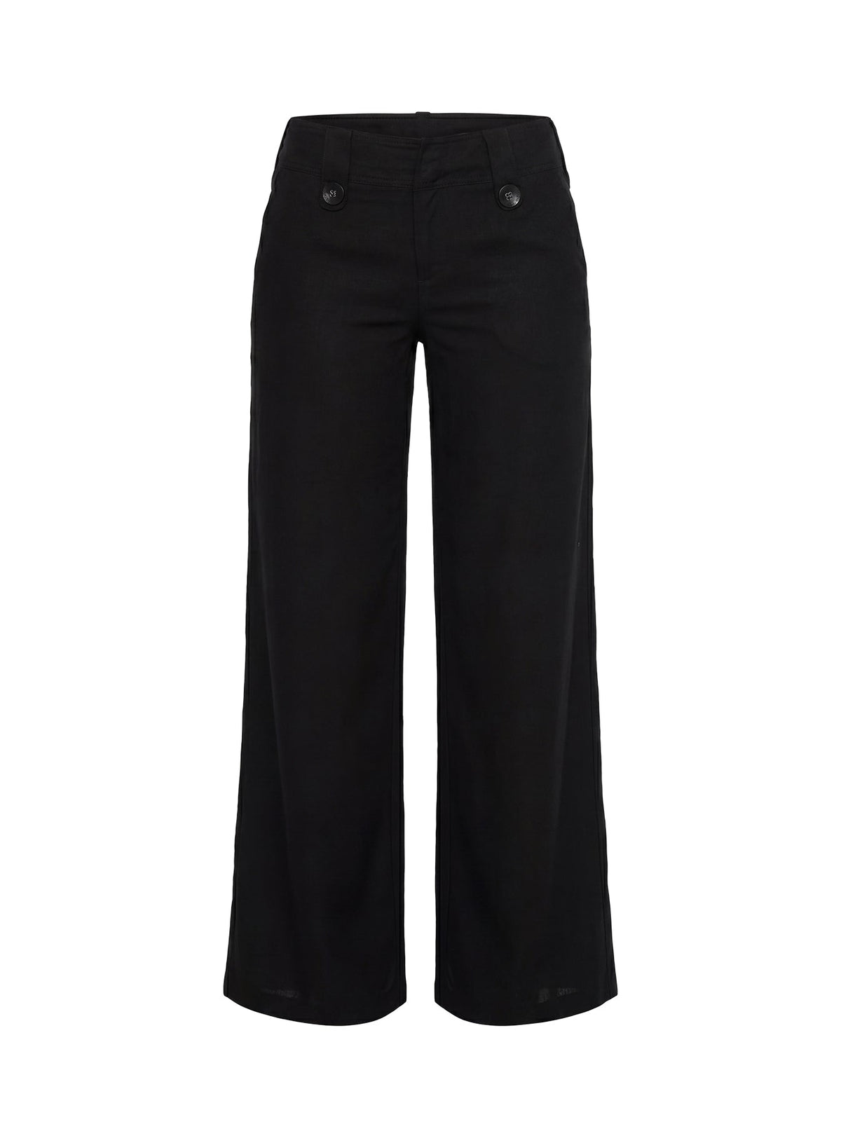 Pedra Wide Leg Pant Black