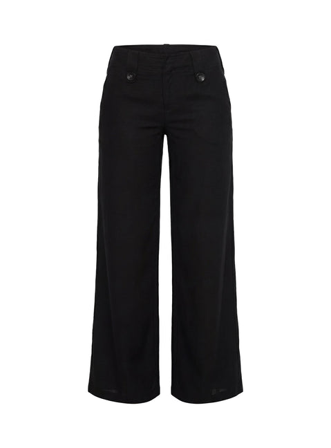 Pedra Wide Leg Pant Black