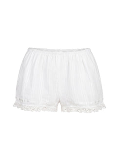 Rhubarb Lace Shorts White