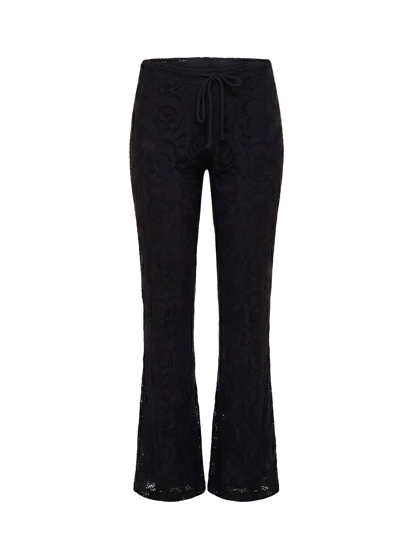 激レア Roen lace up half pants deerskin Roen Deerskin Lace-Up Flared Pants