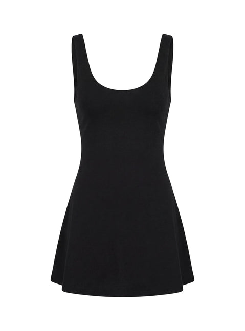 Sosa Jersey Scoop Romper Black