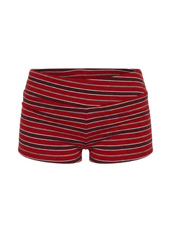 Veyona Micro Shorts Red Stripe