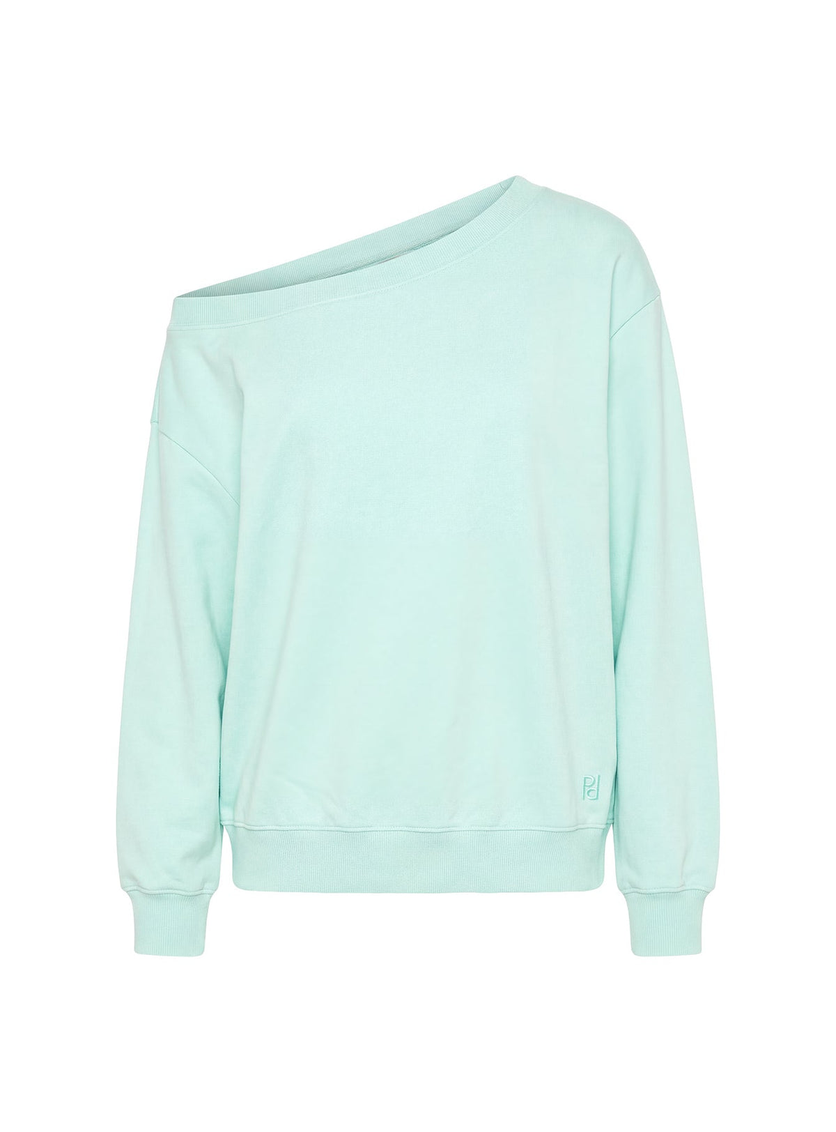 Wellness Off The Shoulder Jumper Turquoise