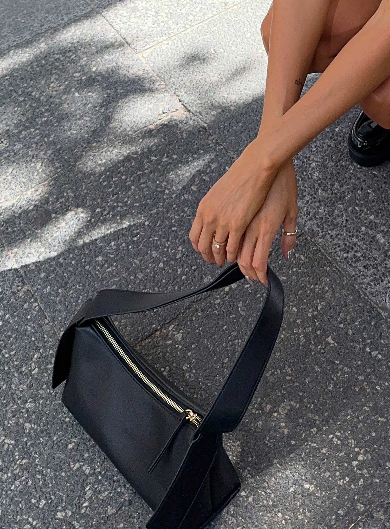 Girls Club Shoulder Bag Black