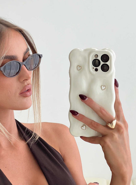 Hit Different Iphone Case Cream