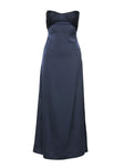 Princess Polly Sweetheart Neckline  Irena Strapless Maxi Dress Navy