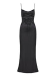 product Princess Polly Cowl Neck  Isadore Bias Cut Maxi Dress Black