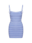 Gradine Mini Dress Blue