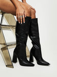 Keeley Boots Matte Black