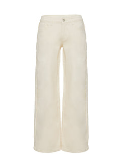 product Princess Polly Kiaan Low Rise Wide Leg Pants Cream Low Rise Pants 