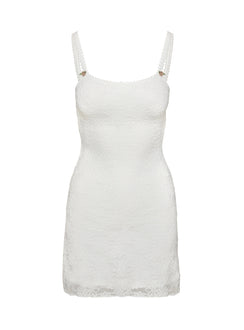 product Princess Polly Landry Mini Dress White Scoop Neck 
