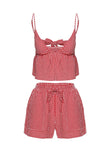 Lille Set Red Gingham