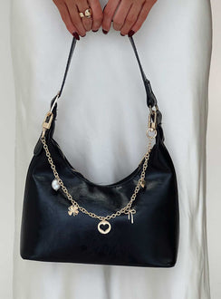 Lucky Charm Bag Charm Gold