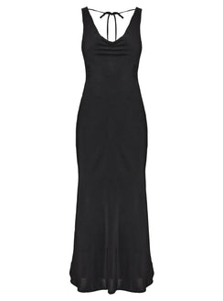 product Princess Polly High Neck  Medland Bias Cut Maxi Dress Black