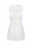 product Princess Polly Muffins Mini Dress White Sweetheart Neckline 