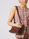 Miemie Shoulder Bag Brown