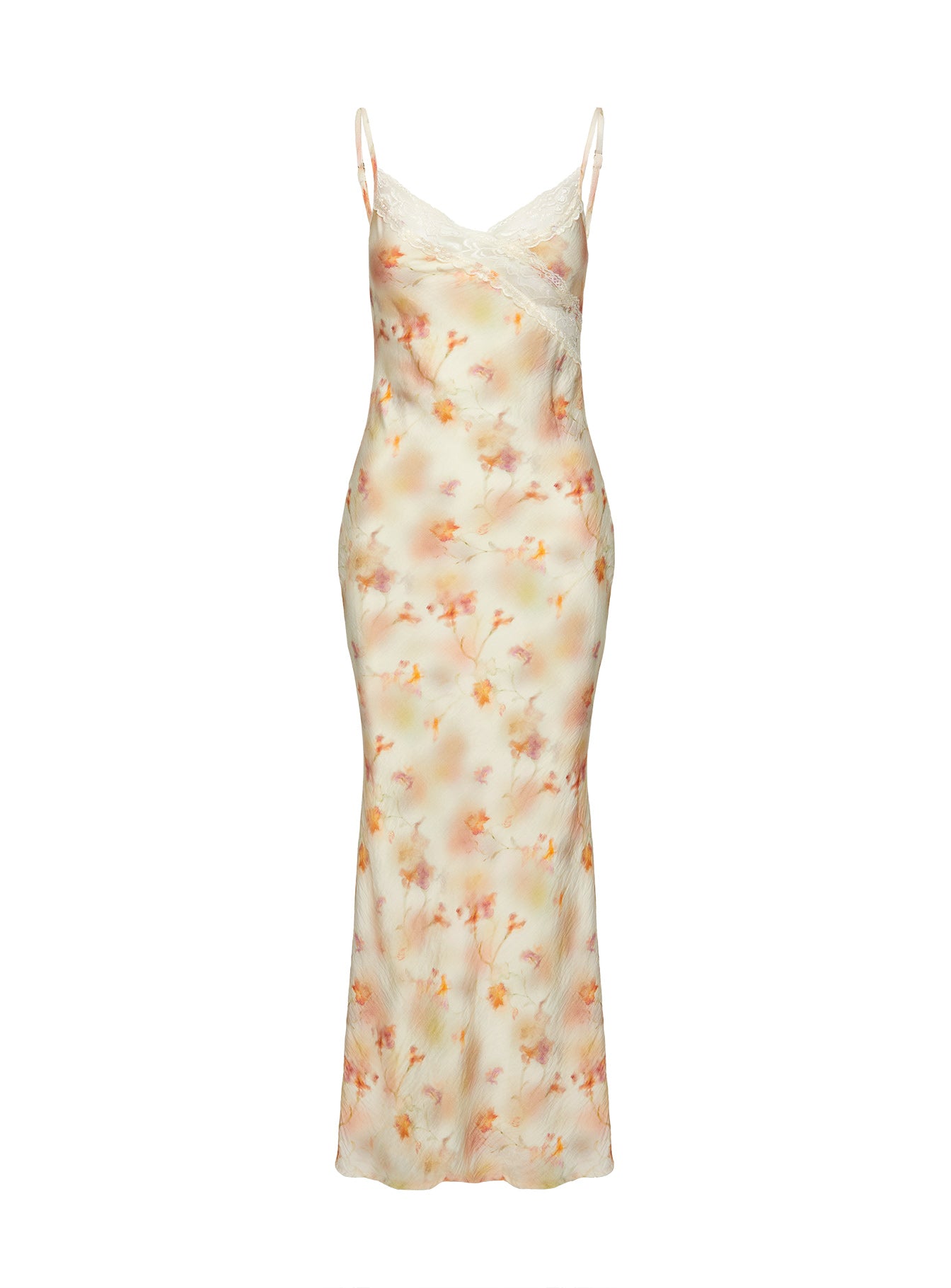 product Princess Polly Ninetta Maxi Dress Yellow / Multi V-Neck 