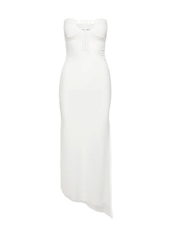 product Princess Polly Noe Strapless Maxi Dress White Sweetheart Neckline 