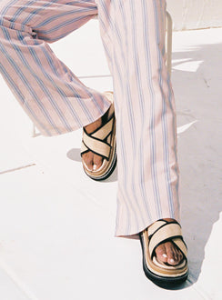 Odi Sandals Tan / Black